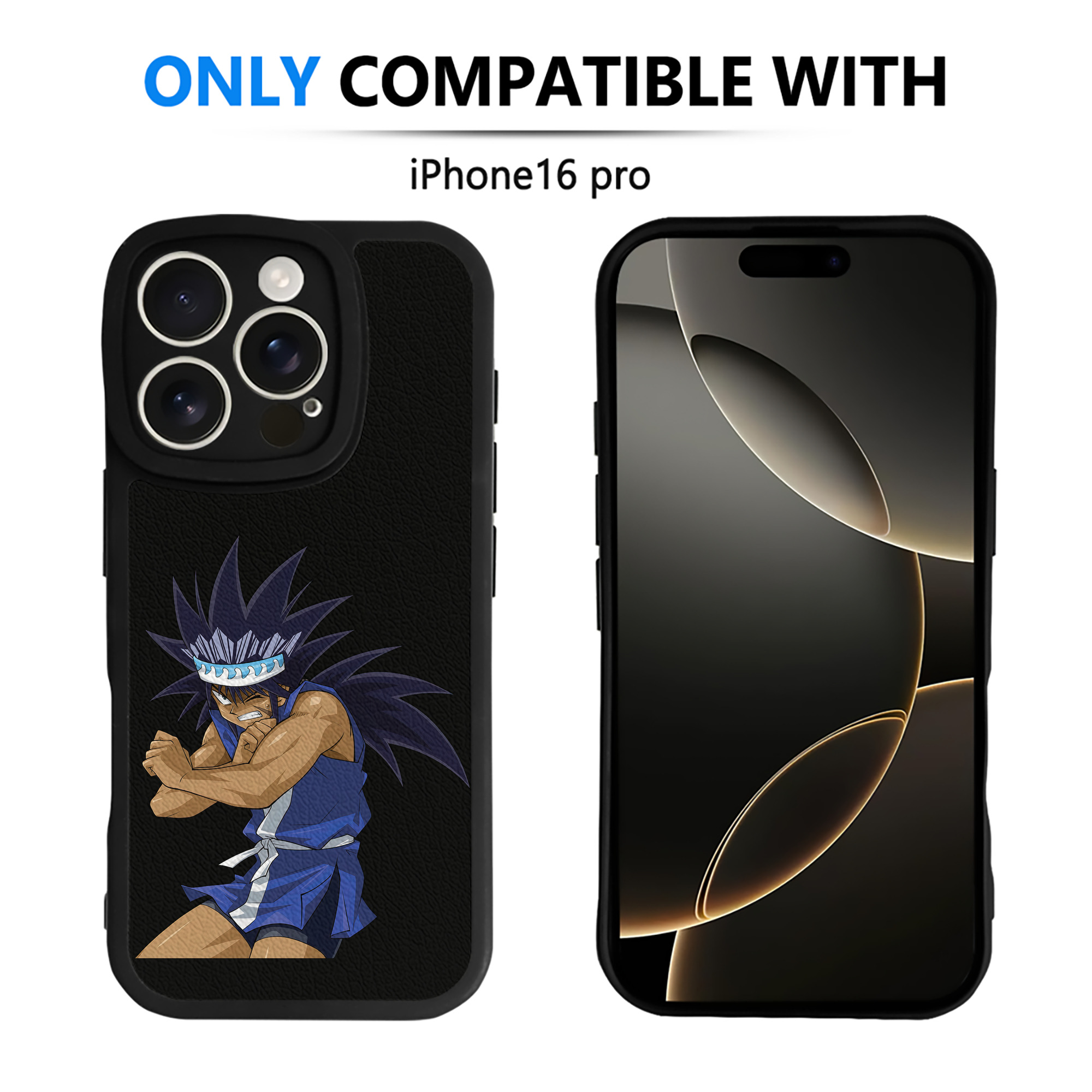 （画像用） 遊☆戯☆王 Yu-Gi-Oh! 【iPhone 16シリーズ対応】シリコンスマホケース（レザー調） 材質：シリコン